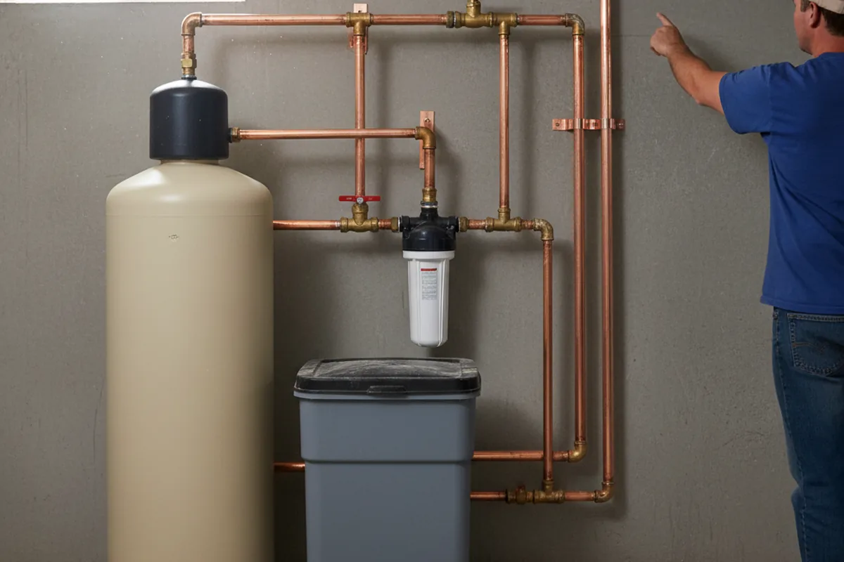 Whole-house water treatment system installed in North Manchester